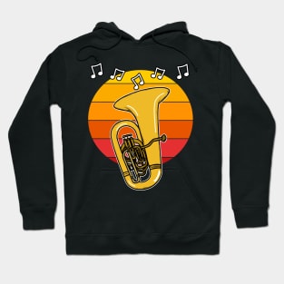 Tuba Summer Festival Tubaist Brass Musician Hoodie